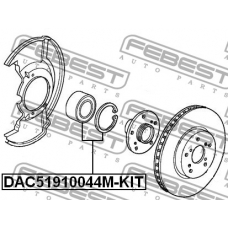 DAC51910044M-KIT FEBEST Подшипник ступицы колеса