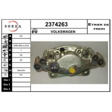 2374263 EAI Тормозной суппорт