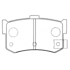 PN-8210 JNBK Колодки тормозные