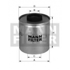 P 935/1 MANN-FILTER Топливный фильтр