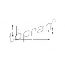 721 574 TOPRAN Выпускной клапан