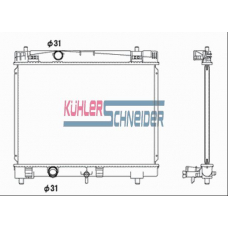 3201721 KUHLER SCHNEIDER Радиатор, охлаждение двигател