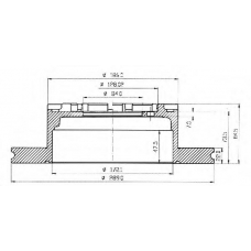 BDC4760 QUINTON HAZELL Тормозной диск