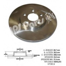 IBT-1994 IPS Parts Тормозной диск