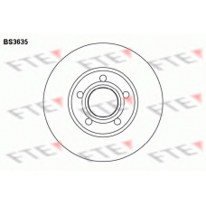 BS3635 FTE Тормозной диск