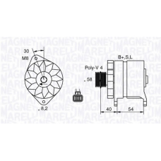 063532602010 MAGNETI MARELLI Генератор