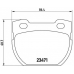 P 44 007 BREMBO Комплект тормозных колодок, дисковый тормоз