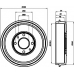 MBD219 MINTEX Тормозной барабан