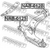 NAB-012B FEBEST Подвеска, рычаг независимой подвески колеса