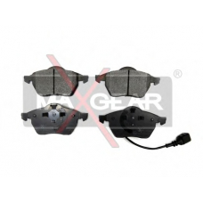 19-0661 MAXGEAR Комплект тормозных колодок, дисковый тормоз