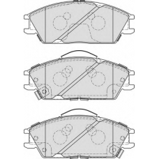 DBP260435 DURON Комплект тормозных колодок, дисковый тормоз