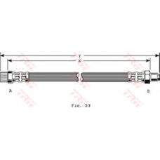 PHA266 TRW Тормозной шланг