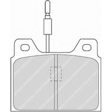 T0610546 RAMEDER Комплект тормозных колодок, дисковый тормоз