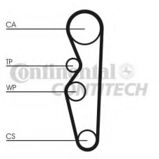 CT576 CONTITECH Ремень ГРМ