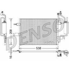 DCN20026 DENSO Конденсатор, кондиционер