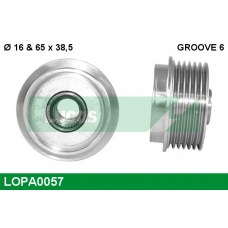 LOPA0057 TRW Механизм свободного хода генератора