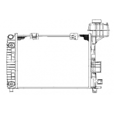 2109033 BEHR Radiator