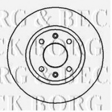 BBD4835 BORG & BECK Тормозной диск