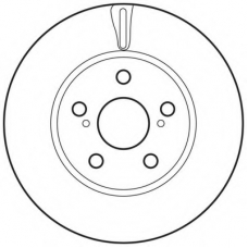 562797BC BENDIX Тормозной диск