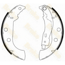 SH2540 BRAKE ENGINEERING Комплект тормозных колодок