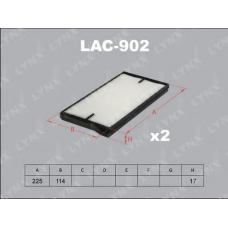 LAC-902 LYNX Cалонный фильтр