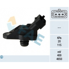 15059 FAE Датчик, давление во впускном газопроводе