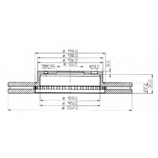 BDC4294 QUINTON HAZELL Тормозной диск