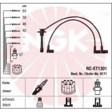 9171 NGK Комплект проводов зажигания