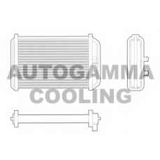 103111 AUTOGAMMA Теплообменник, отопление салона