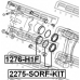 1276-H1F FEBEST Поршень, корпус скобы тормоза