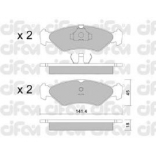 822-073-0 CIFAM Комплект тормозных колодок, дисковый тормоз