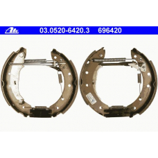 03.0520-6420.3 ATE Комплект тормозных колодок