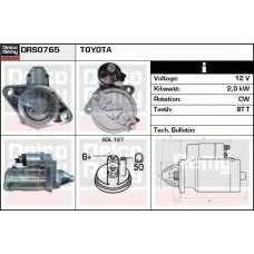 DRS0765 DELCO REMY Стартер