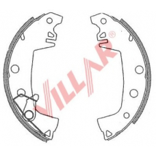 629.0715 VILLAR Комплект тормозных колодок