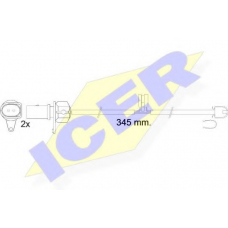 610544 E C ICER Сигнализатор, износ тормозных колодок