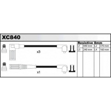 XC840 QUINTON HAZELL Ккомплект проводов зажигания