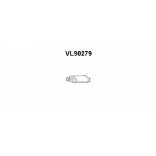 VL90279 VENEPORTE Предглушитель выхлопных газов