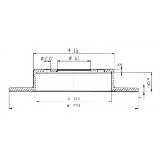 BDC4851 QUINTON HAZELL Тормозной диск