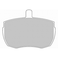 FD6885V NECTO Комплект тормозных колодок, дисковый тормоз