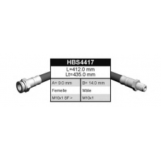 HBS4417 QUINTON HAZELL Тормозной шланг