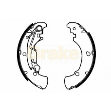 SH2597 BRAKE ENGINEERING Комплект тормозных колодок