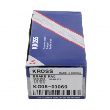 KG0500069 KROSS Колодки тормозные передние