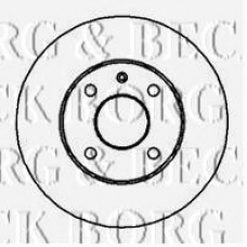 BBD5142 BORG & BECK Тормозной диск