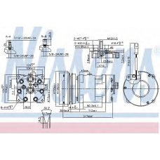 89635 NISSENS Компрессор, кондиционер