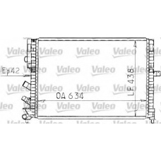 731162 VALEO Радиатор, охлаждение двигателя