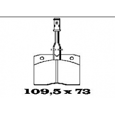 BL1448A2 FTE Колодки тормозные