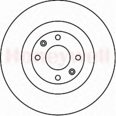 562221B BENDIX Тормозной диск