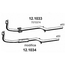 12.1034 ASSO Труба выхлопного газа