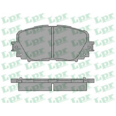 05P1459 LPR Комплект тормозных колодок, дисковый тормоз