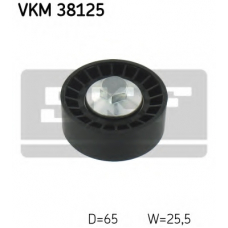 VKM 38125 SKF Паразитный / ведущий ролик, поликлиновой ремень